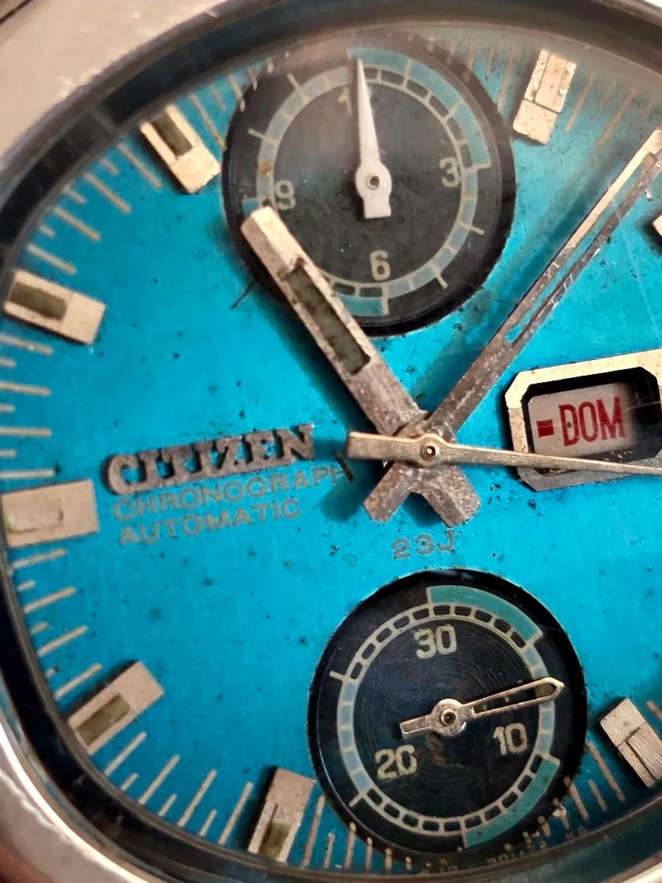 Relógio Cronógrafo Citizen Automático Masculino Raro Modelo