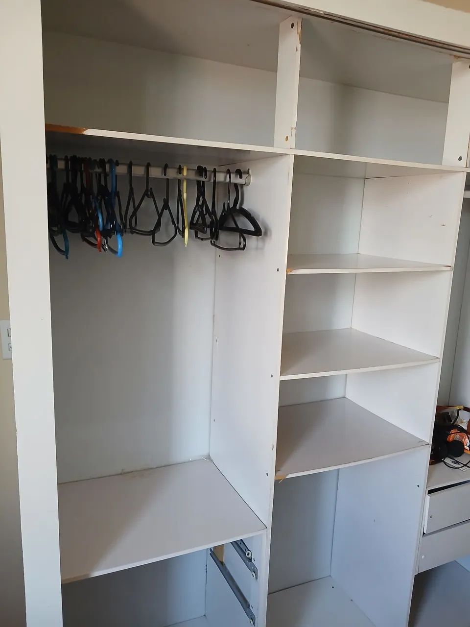 Guarda roupa mdf com mdp