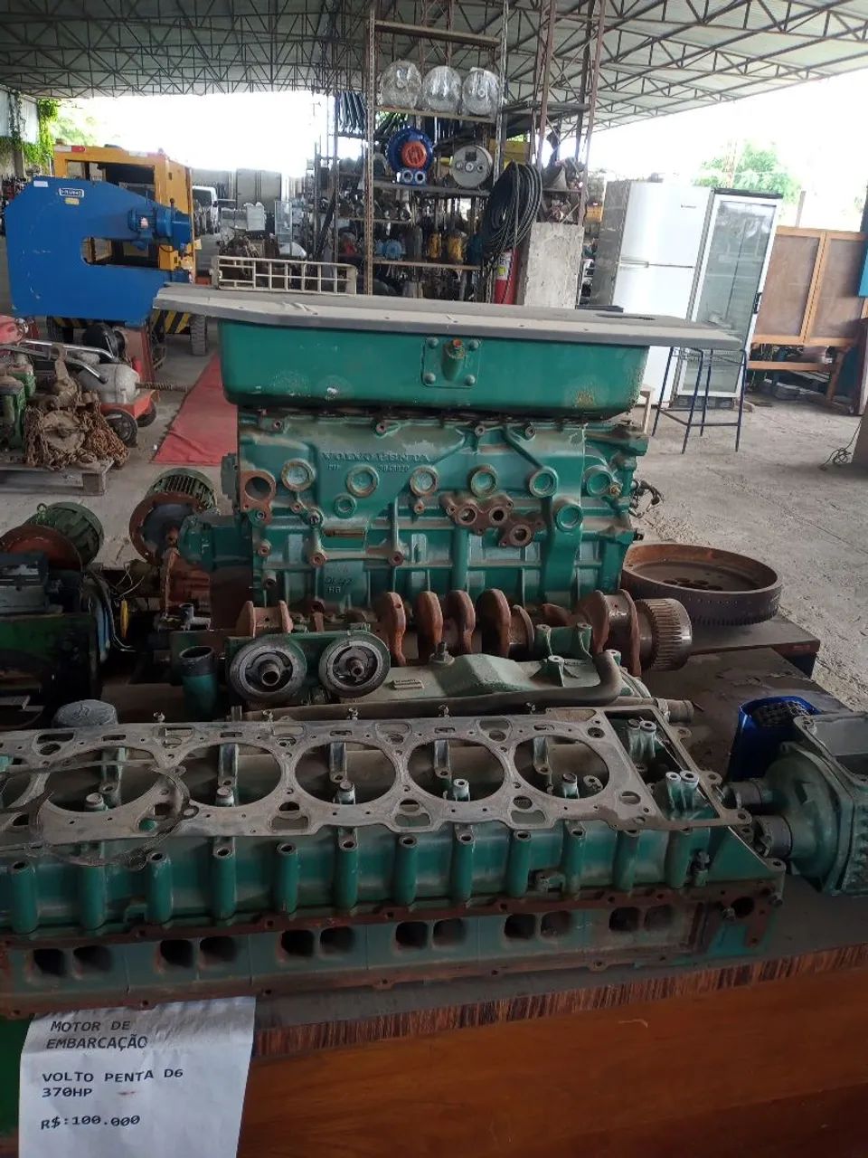 Motor de embarcação VOLVO PENTA D6 370HP