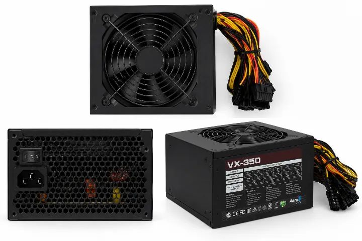 Fonte AeroCool 350W VX Plus - NOVA, Direto da caixa! - Foto 3