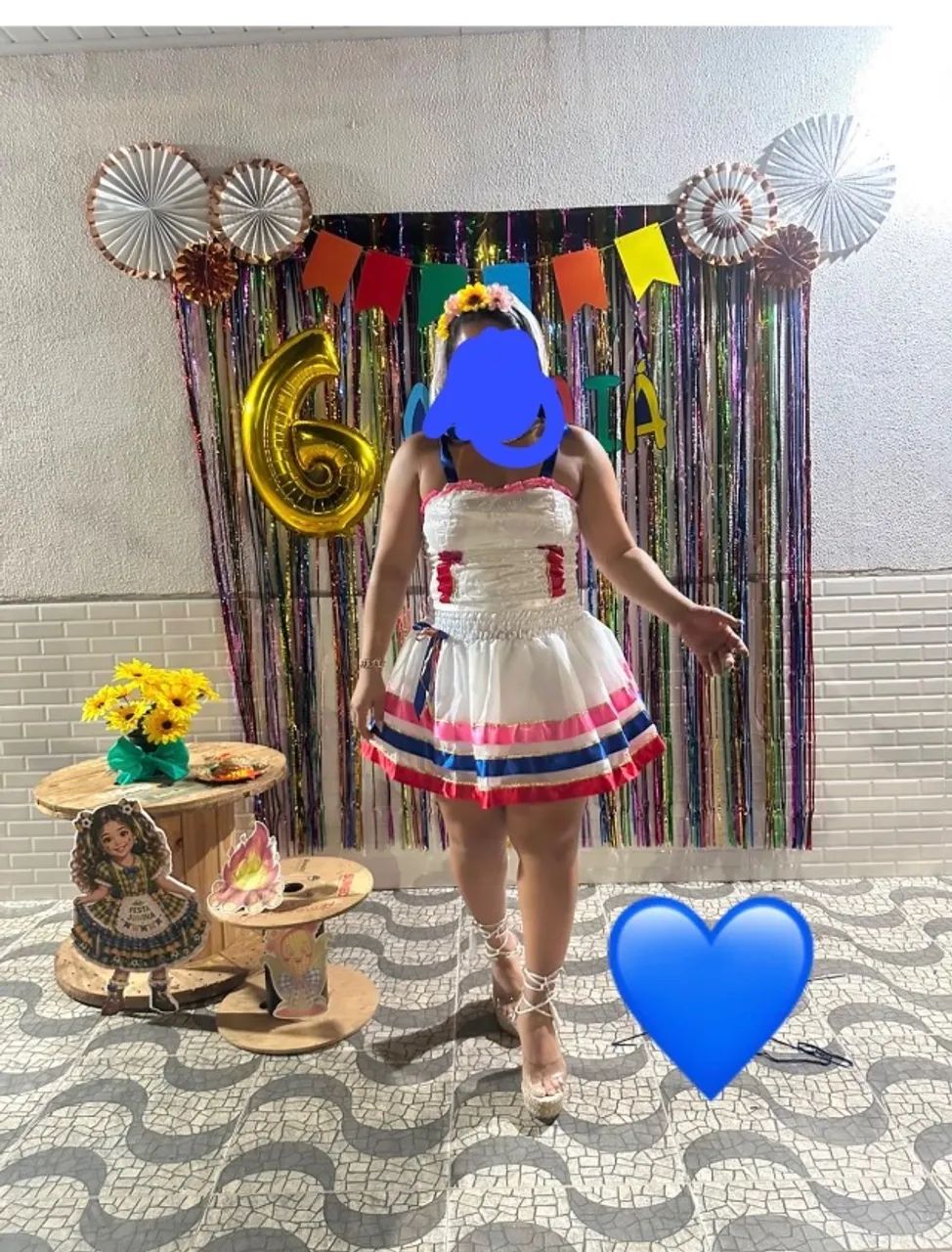 Conjuntos de  noiva de quadrilha 