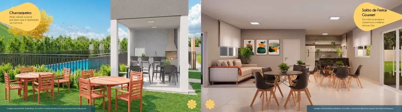 Apartamento SEM ENTRADA na GUABIRABA com 2 quartos Varanda Piscina e Elevador - Foto 3