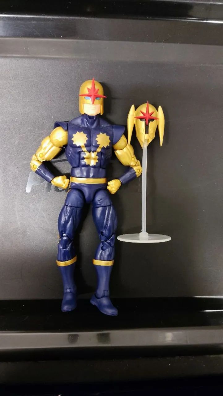 Nova Marvel Legends Boneco Figura Original Hasbro Usado