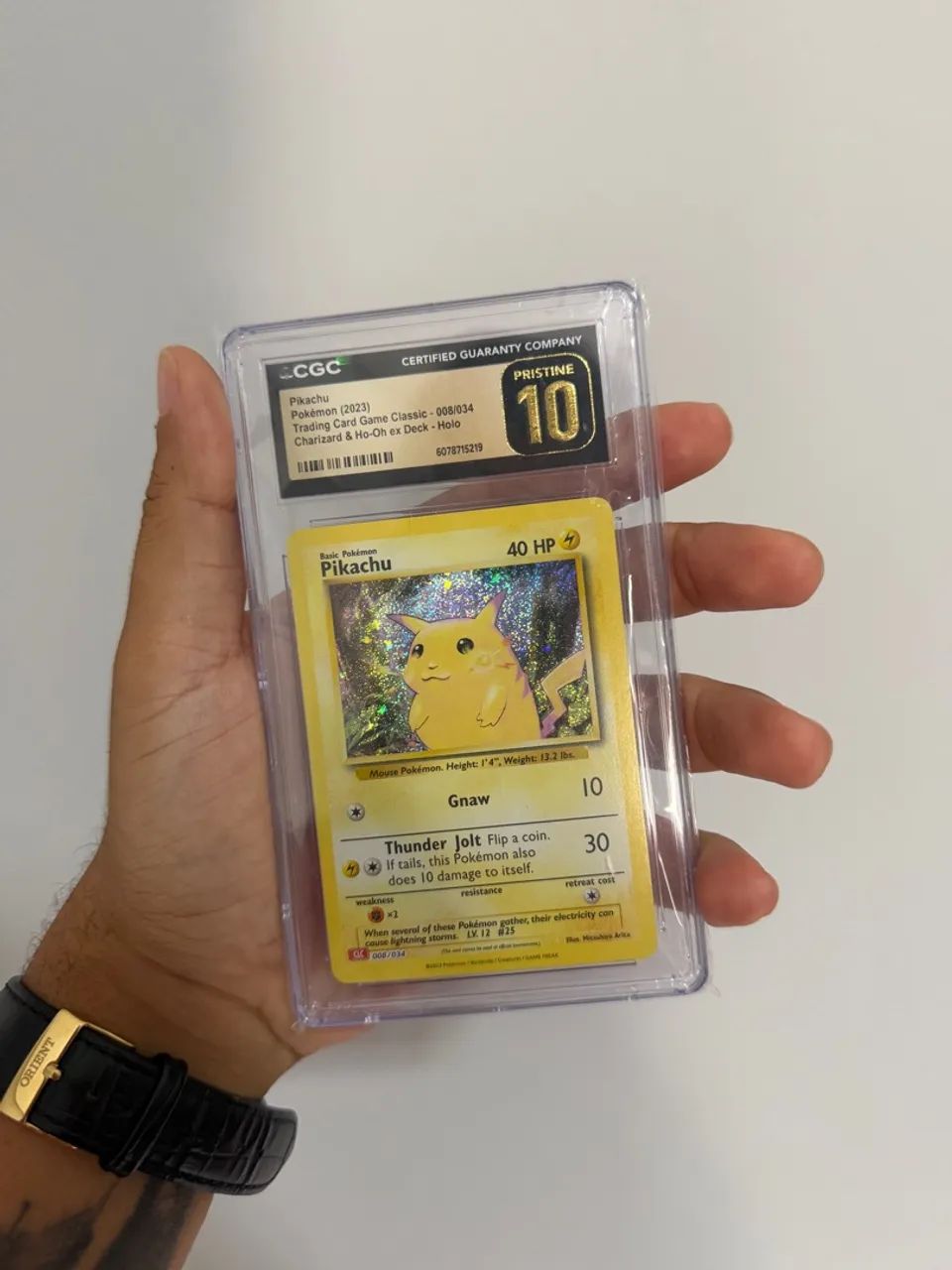 Pikachu CGC 10 PRISTINE