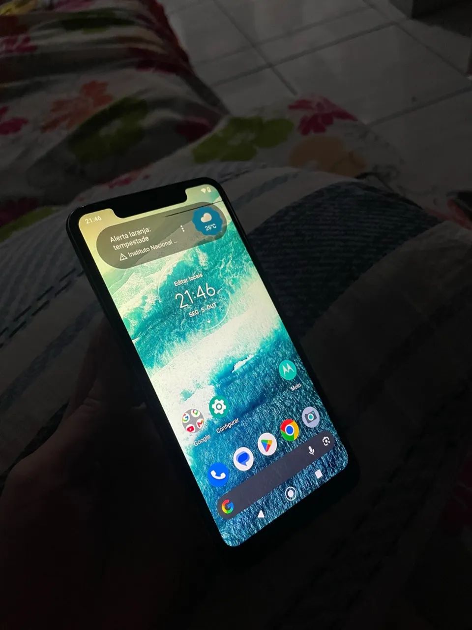vendo motorola android one - branco  - Foto 4