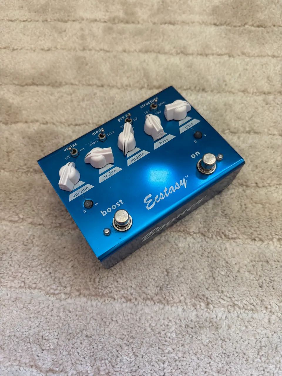 Pedal Overdrive Bogner Ecstasy Blue  - Foto 2