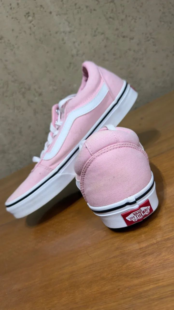 Tênis Vans Old Skool Rosa - Foto 2