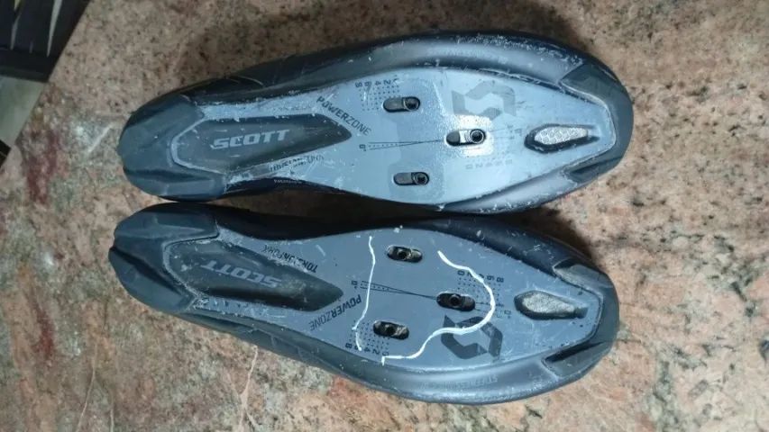 sapatila speed  SCOTT XC  numero 40 brasil carbono - Foto 4