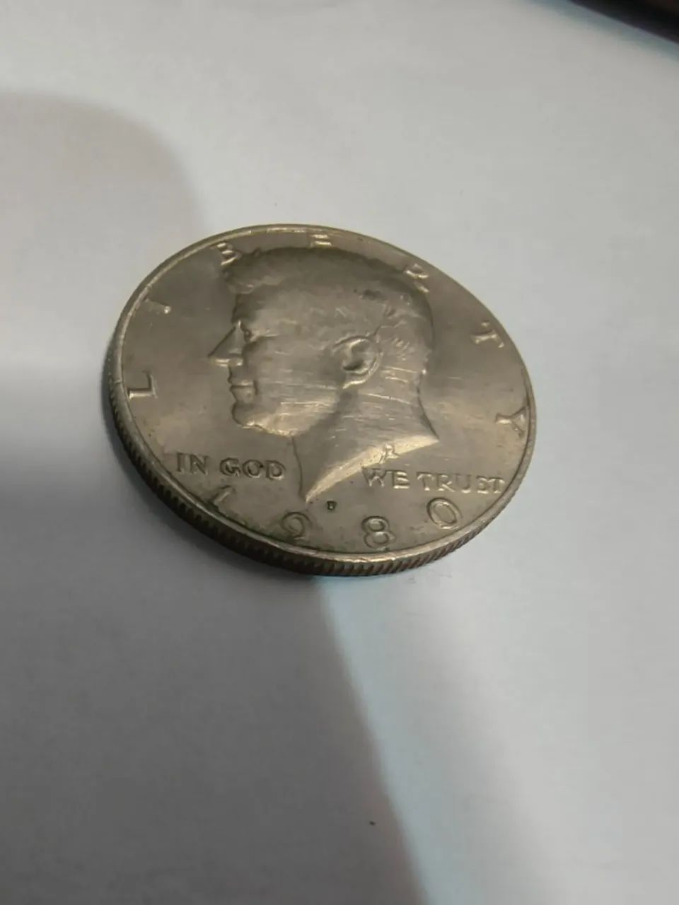 Moeda Half Dollar 1980