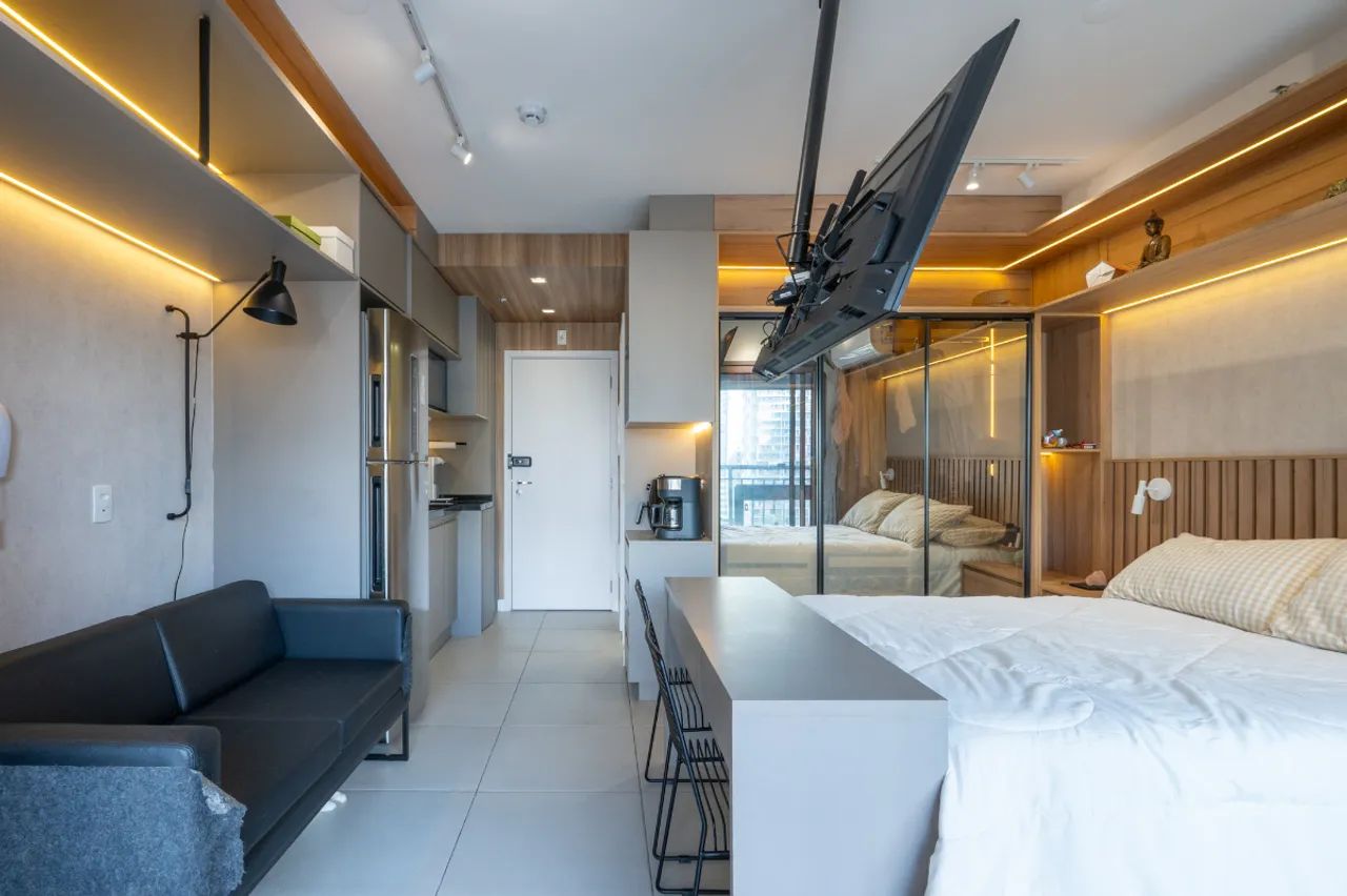 Apartamento para venda em Santo Amaro com 1 quarto, 27m² - Foto 3