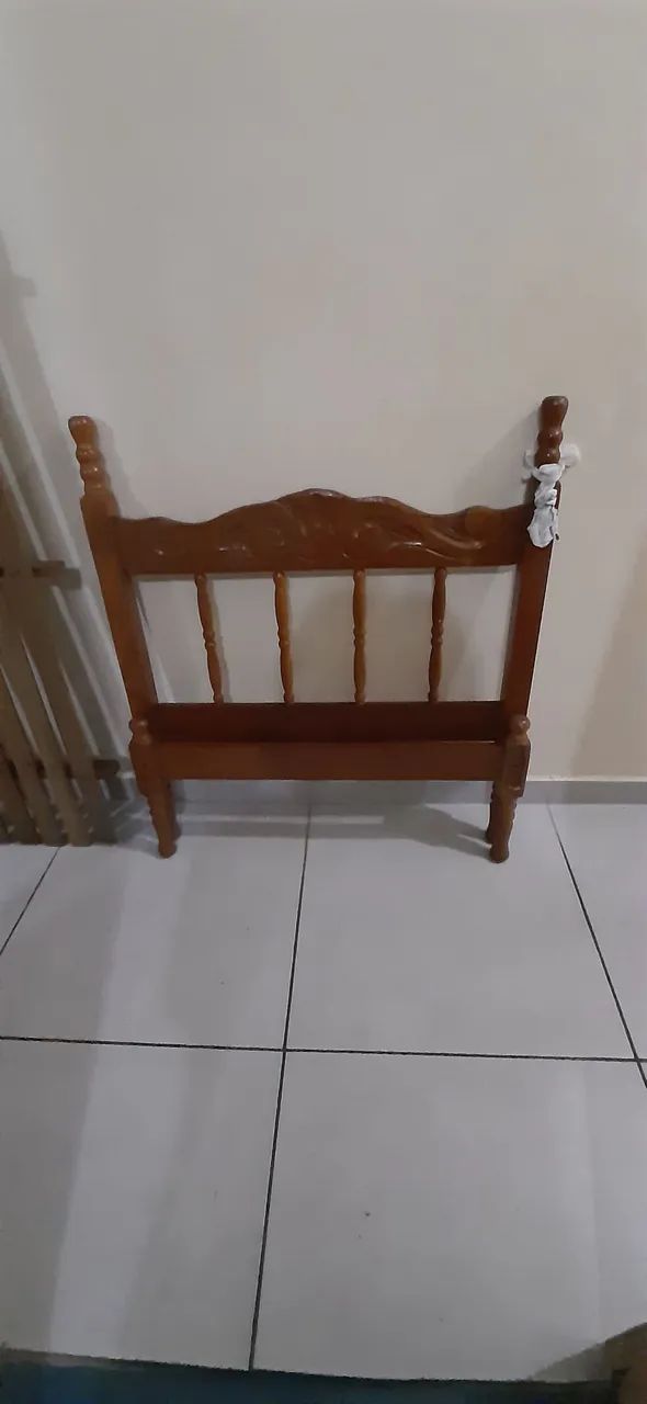Cama de Solteiro em Madeira - Foto 2