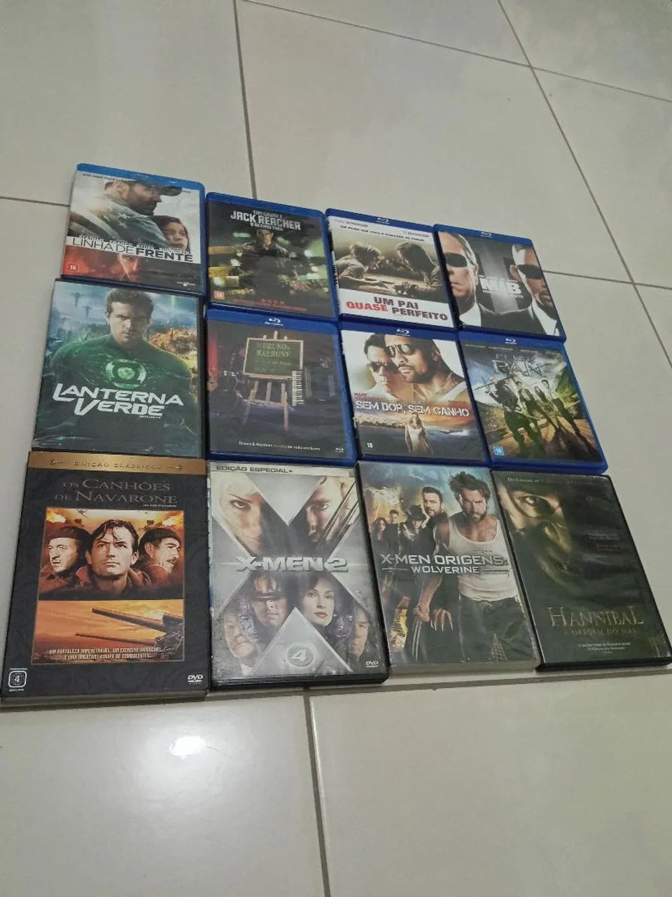 Lote Blu ray 7 un. e dvd 5 un.  - Foto 2