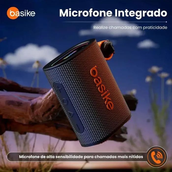 caixa de som portátil Basike Ba-RAD184.  - Foto 3