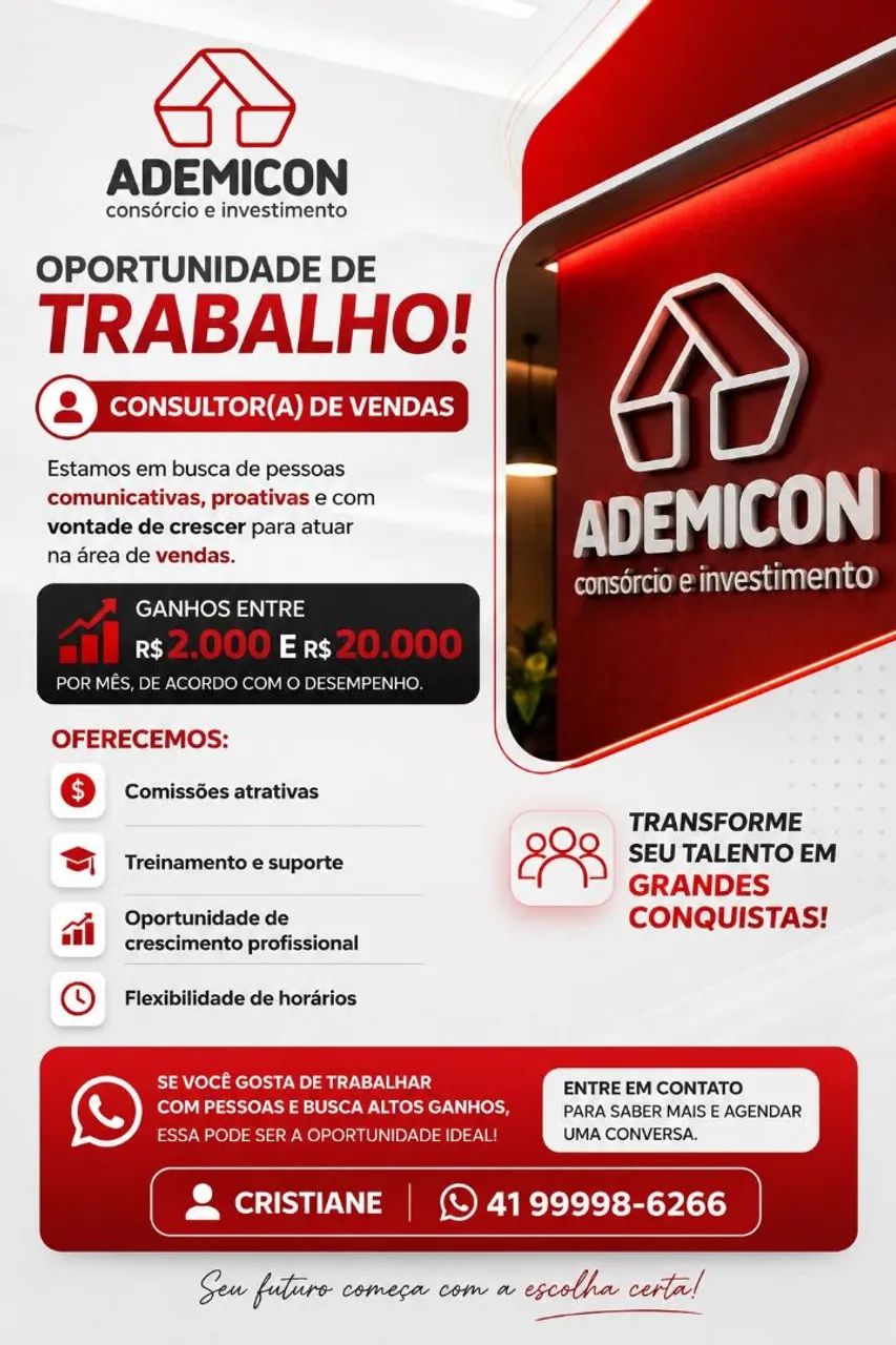 Consultor(a) de Negócios 