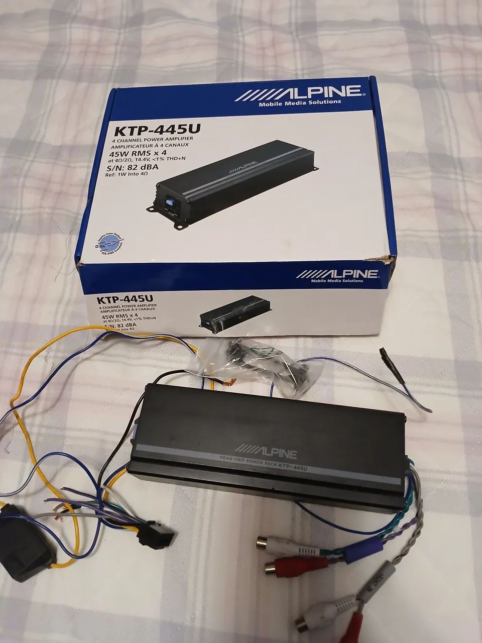 Kit som alpine cd e modulo 4 canais tudo alpine - Foto 7