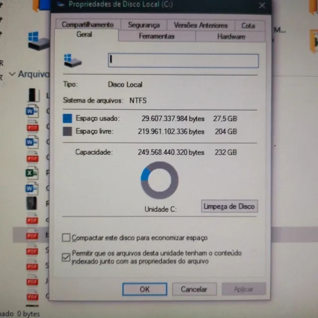 PC completo com monitor, teclado e mouse - Funcionando - Foto 4