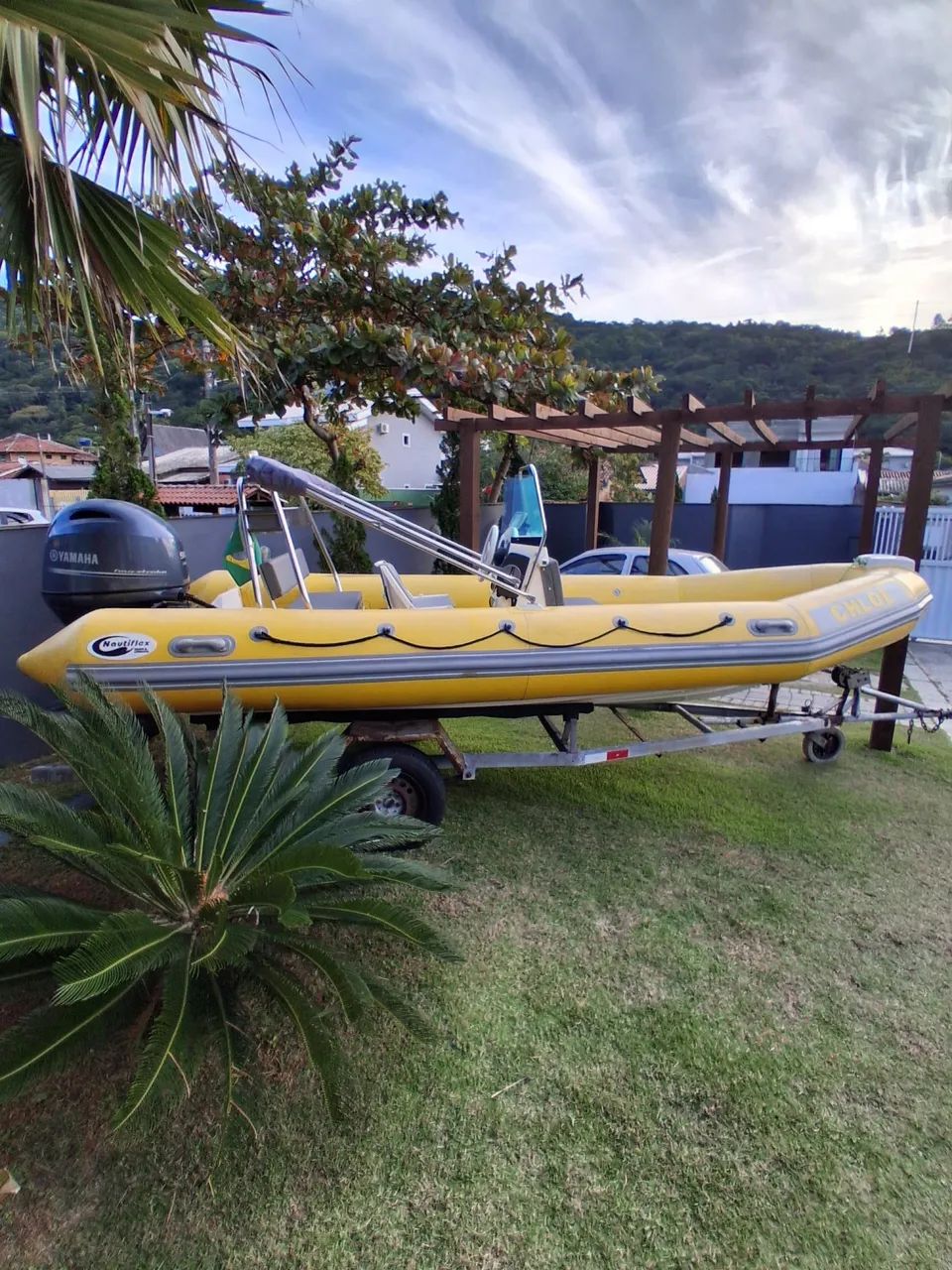 Inflável 5m com Yamaha 90 Hp  - Foto 2
