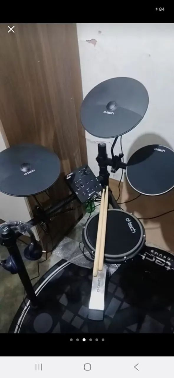 Bateria eletrônica d'tech electra  - Foto 4