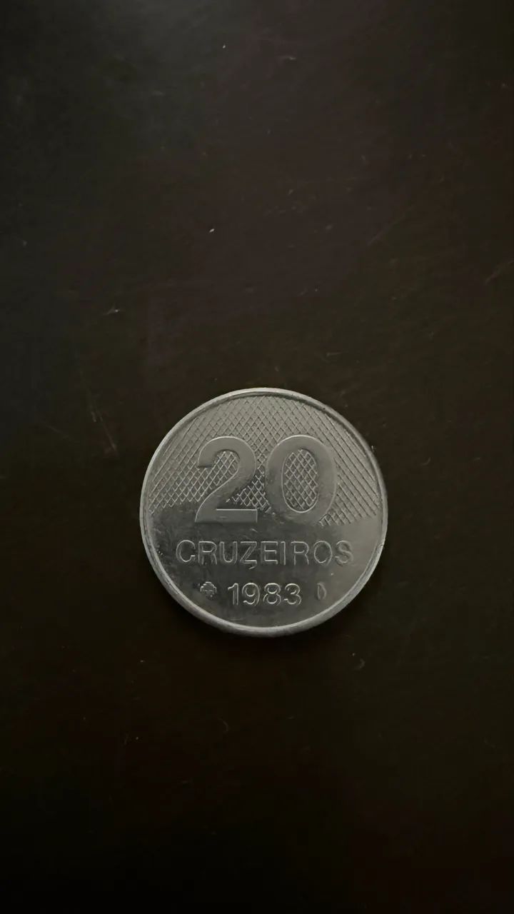 Moeda de 20 cruzeiros 1983 