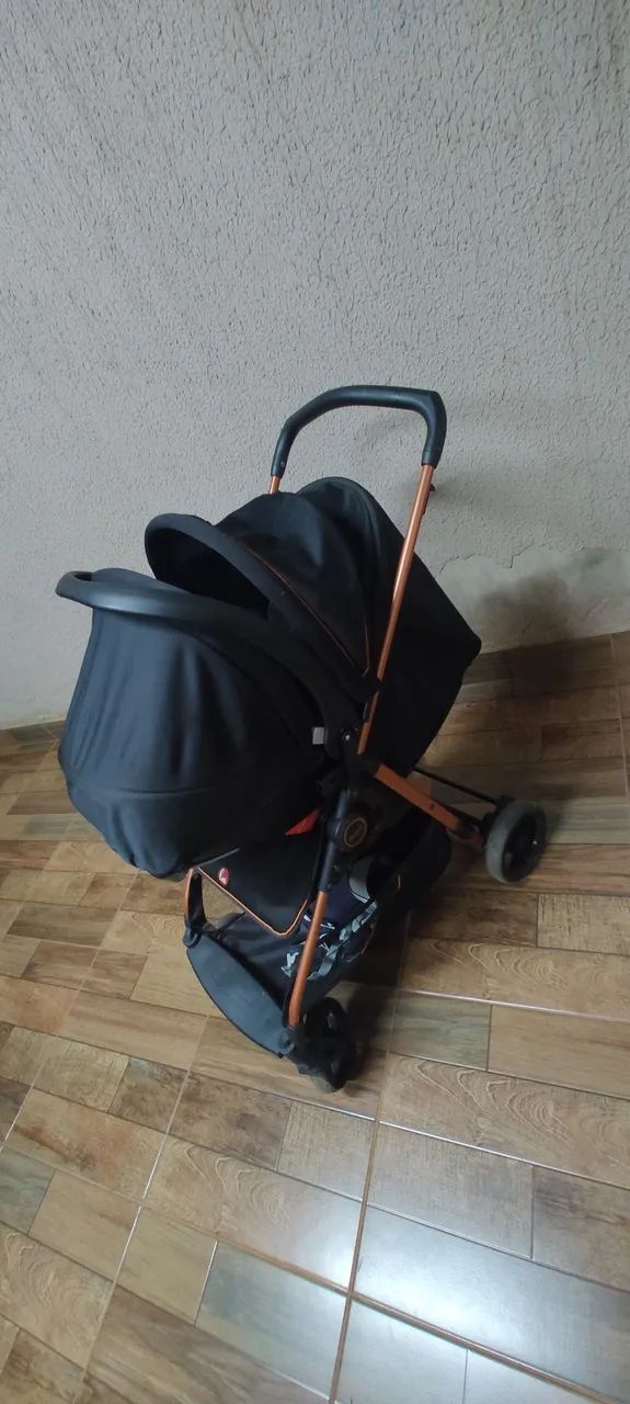 Carrinho de bebê Burigotto + bebe conforto - Foto 3