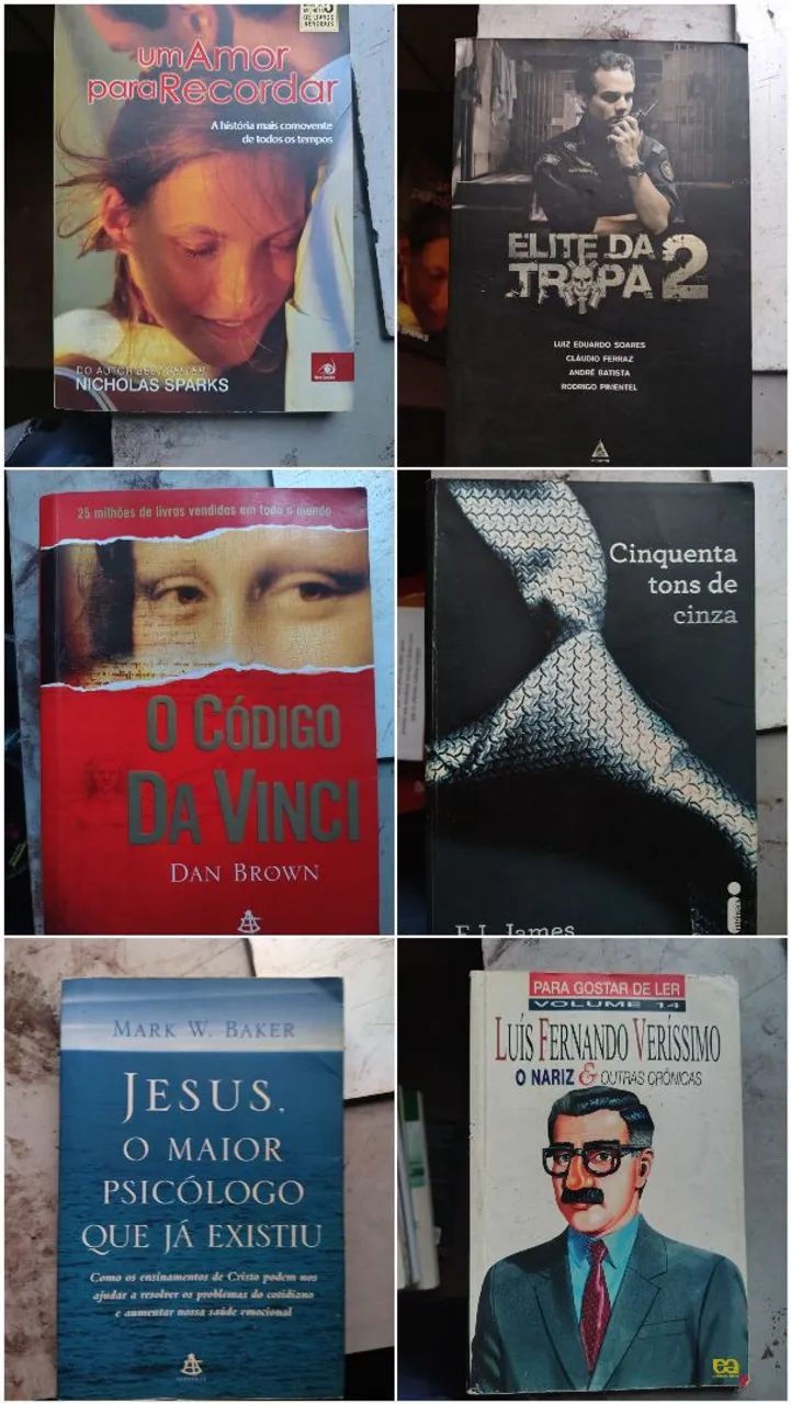 Coleção de livros 