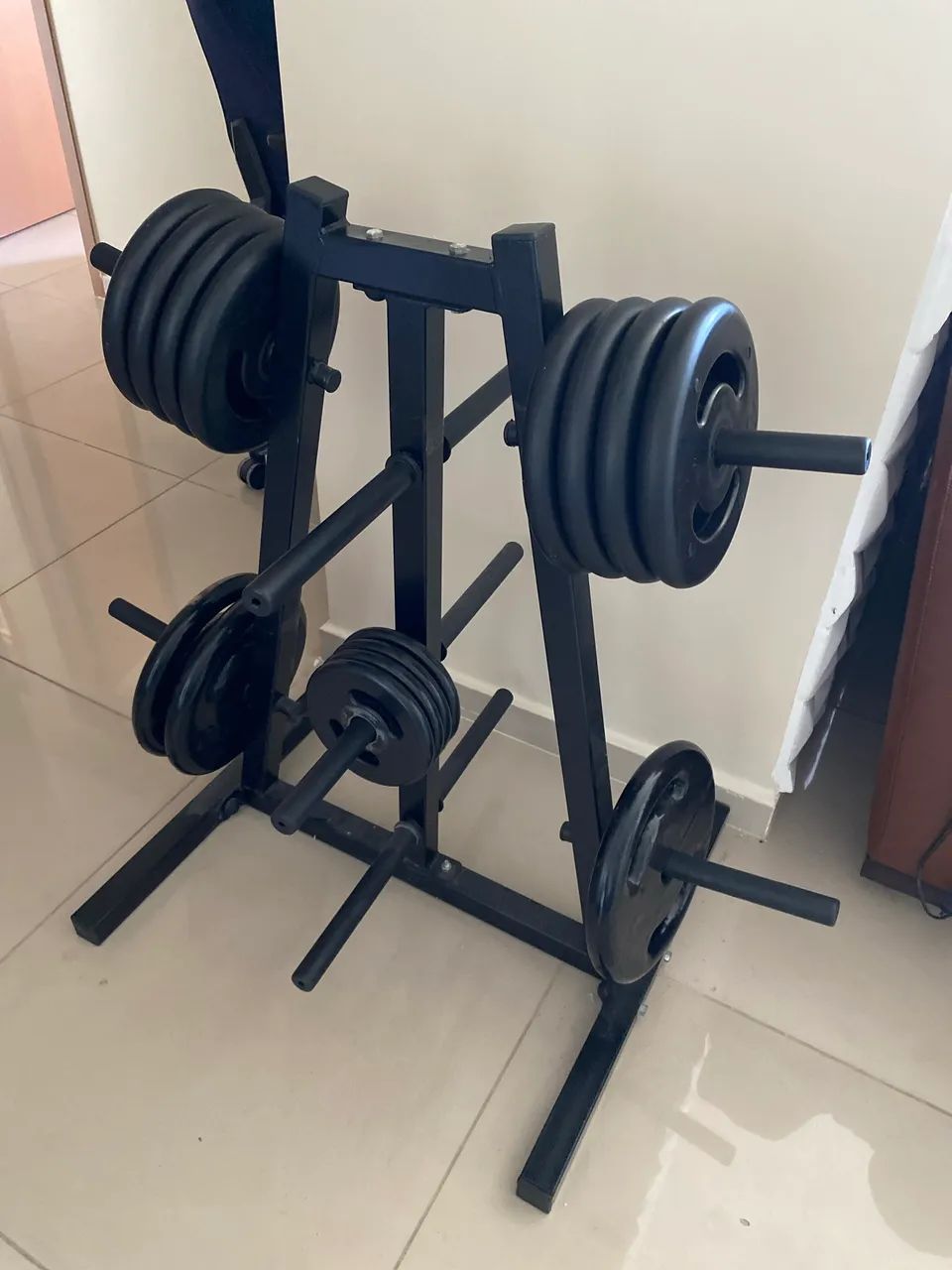 Negociável! Musculação. Equipamentos. Anilhas. Barras.  - Foto 5