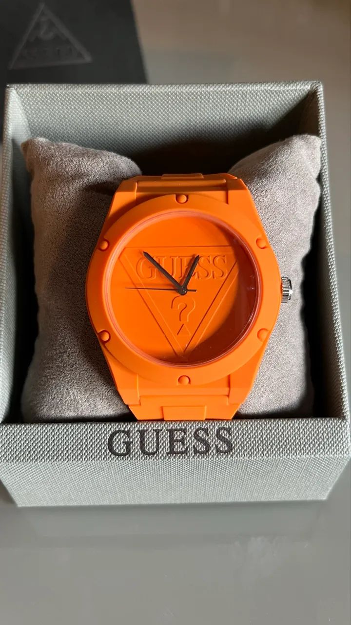 Relógio Guess retrô color pop 