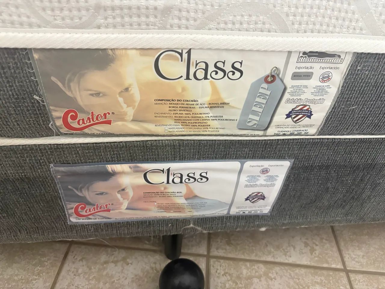 Cama Box  Com Colchão Casal Castor  - Foto 4