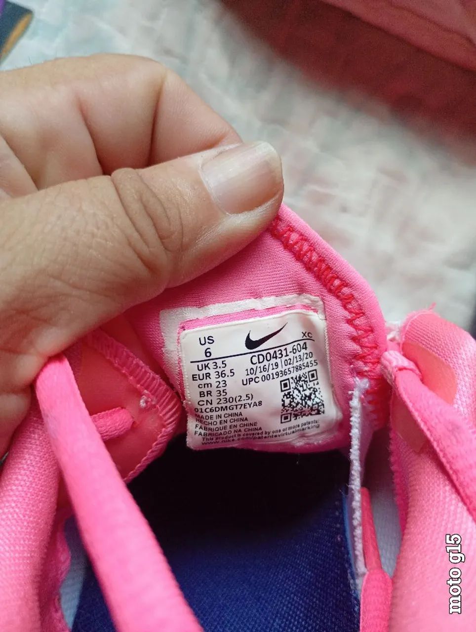 Tênis Nike Pink 35 - Foto 5