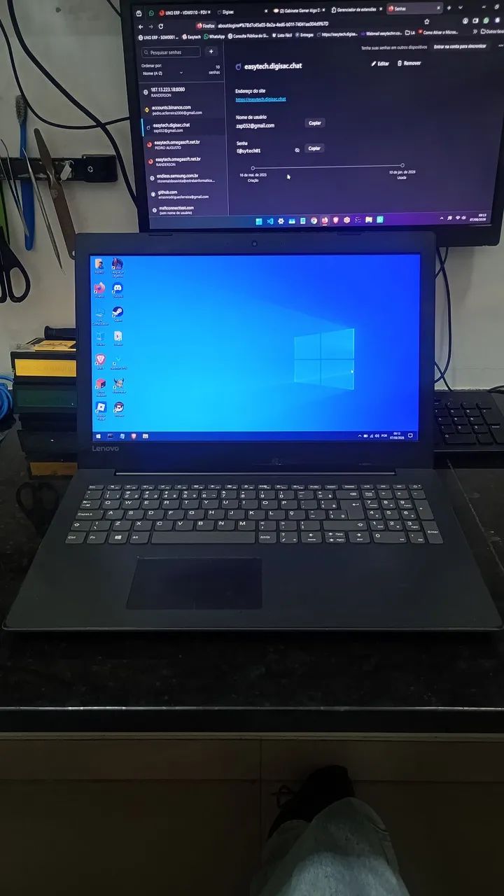 Notebook Lenovo I3 8GB RAM SSD 256GB  - Foto 2