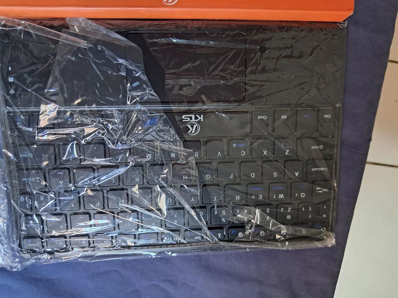 Mini teclado Bluetooth wireless novo. - Foto 3