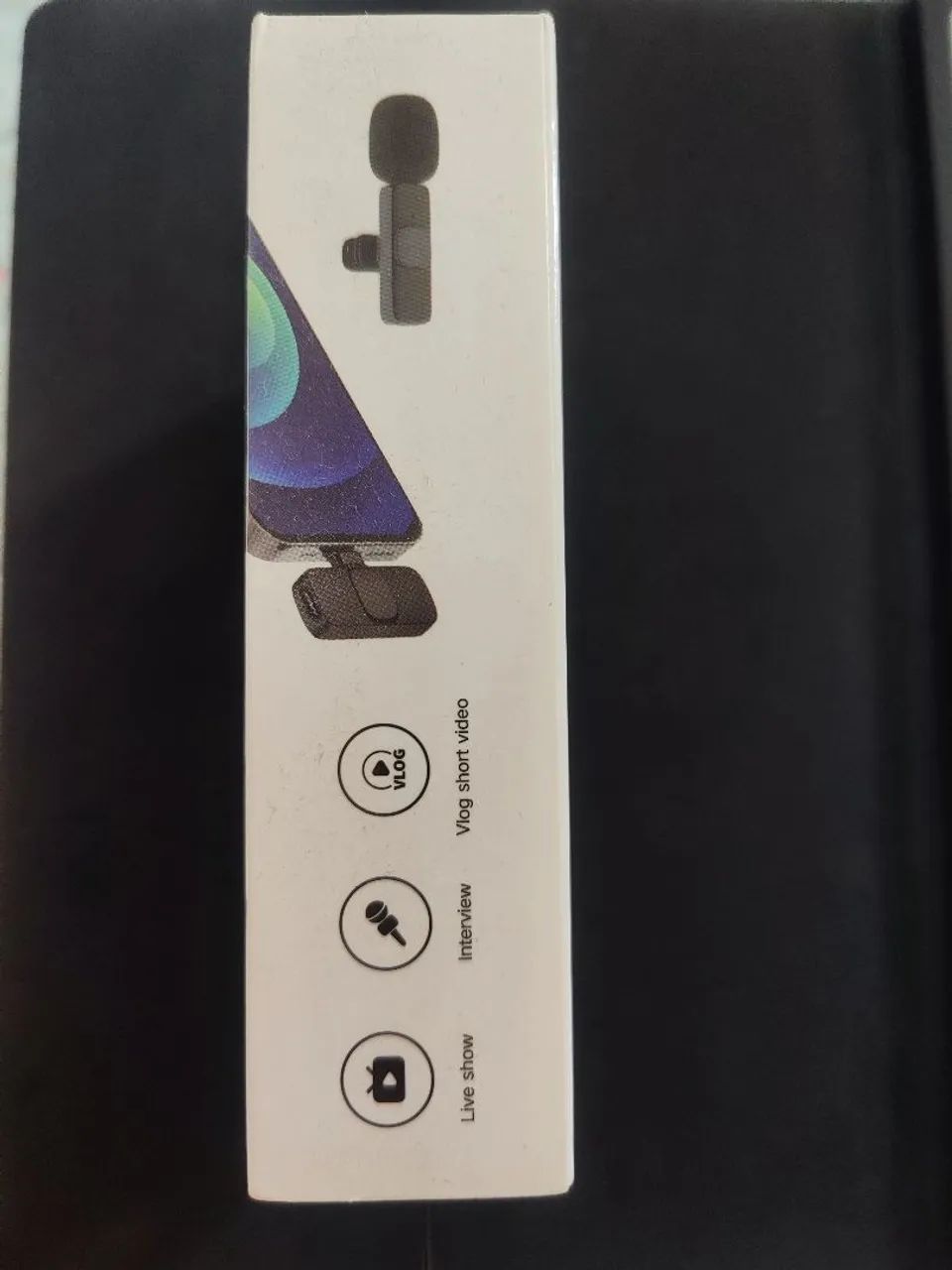 Microfone de lapela sem fio - NOVO NA CAIXA - Foto 5