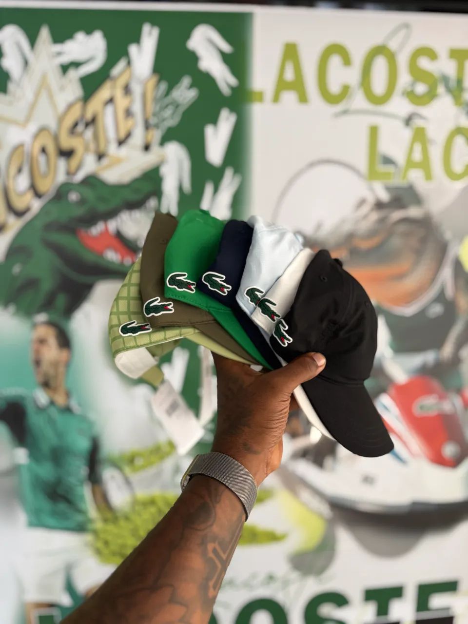 BONÉ LACOSTE SPORT 2026 ORIGINAL