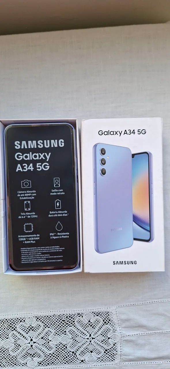 Samsung Galaxy A34 5G [128GB] - Violeta - Foto 2