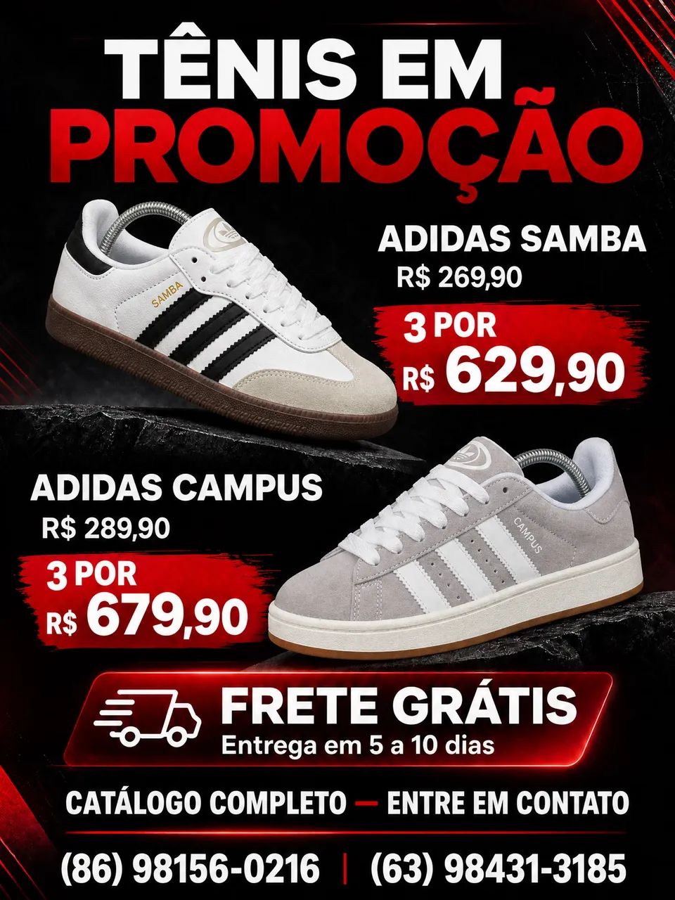 TÊNIS NA PROMOÇÃO  - Foto 2