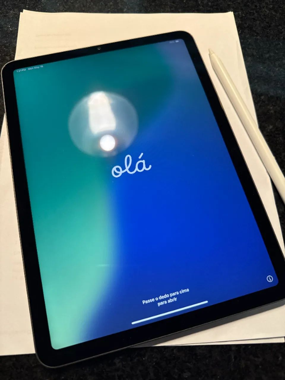 iPad Air M1 5ª geração 256 GB + Apple Pencil 2 Original