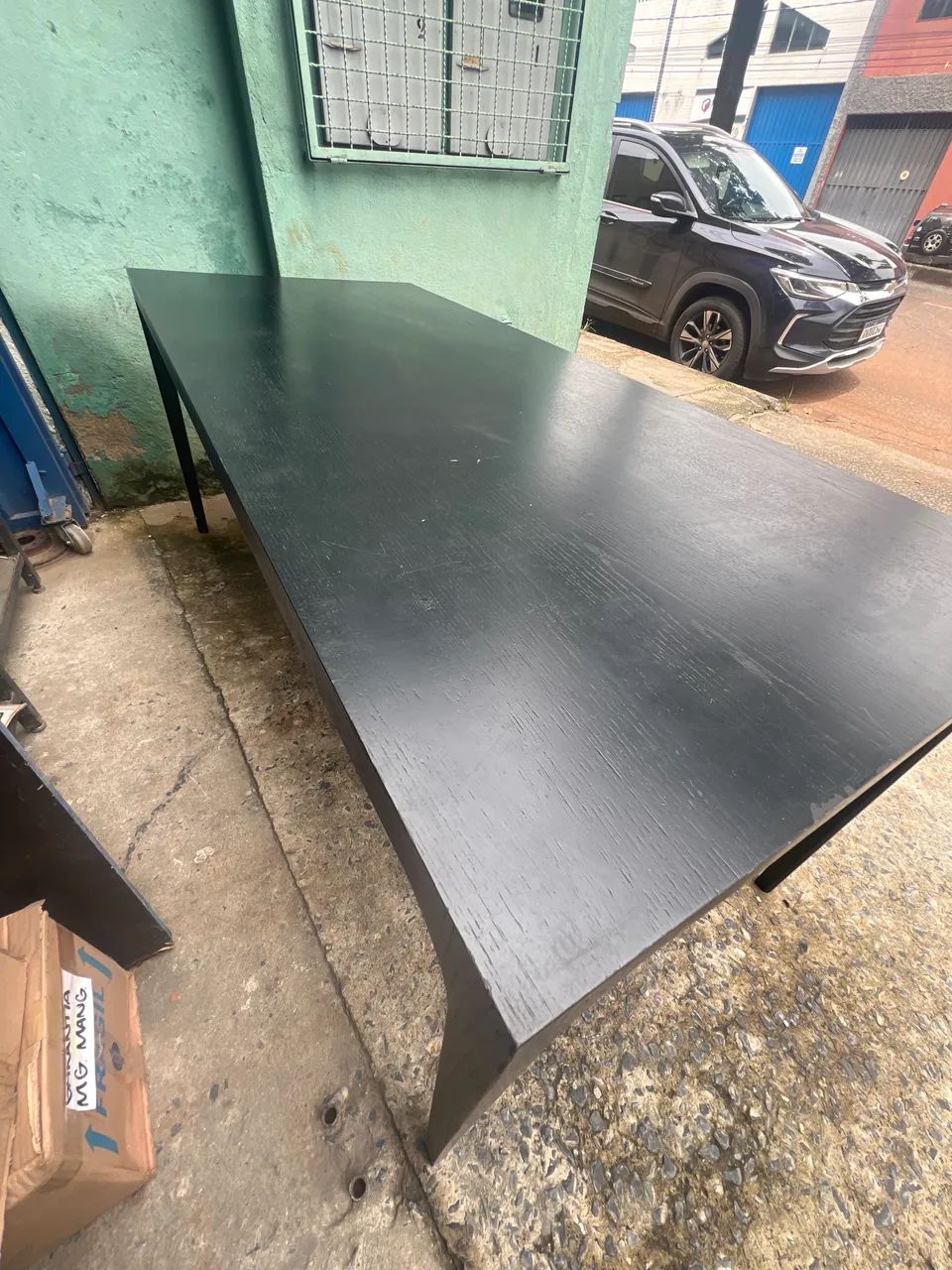 Mesa de jantar preta - Foto 3