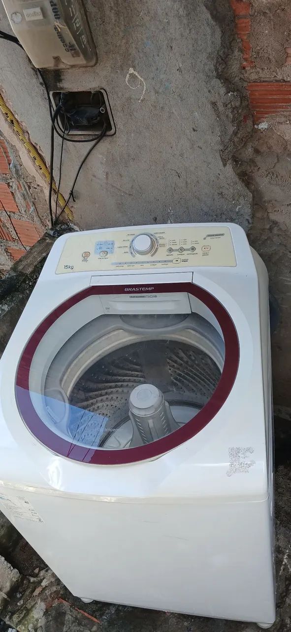 máquina Brastemp 15 kl perfeitamente funcionando tudo 