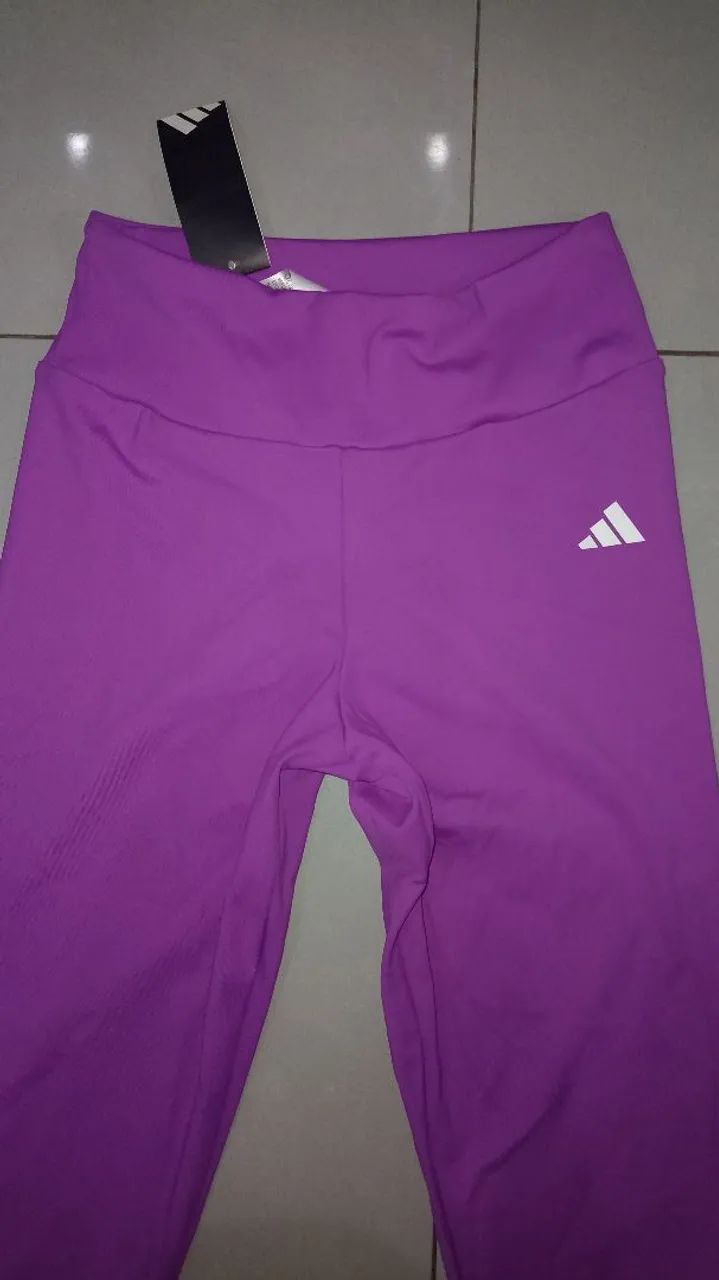 CALÇA LEGGING ADIDAS ORIGINAL TAMANHO M - Foto 4