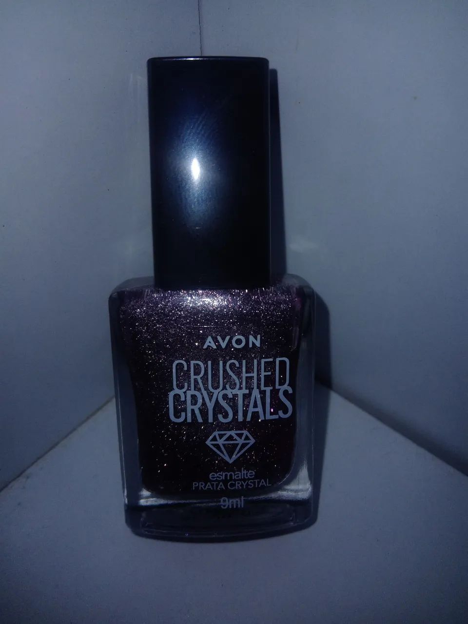Esmalte Avon Crushed Crystals Prata Crystal 