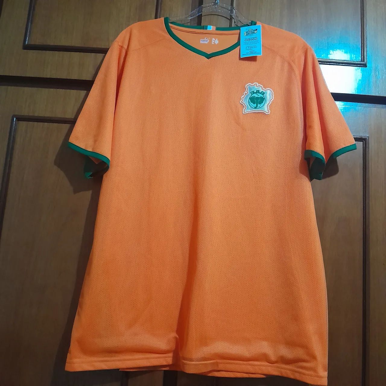 Camisa Costa do marfim oficial 