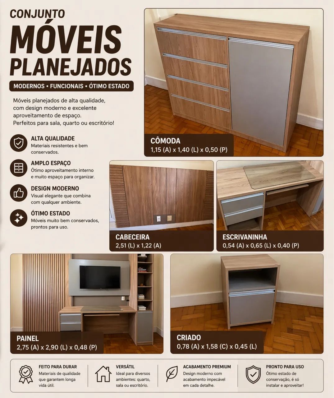 Móvel para quarto 