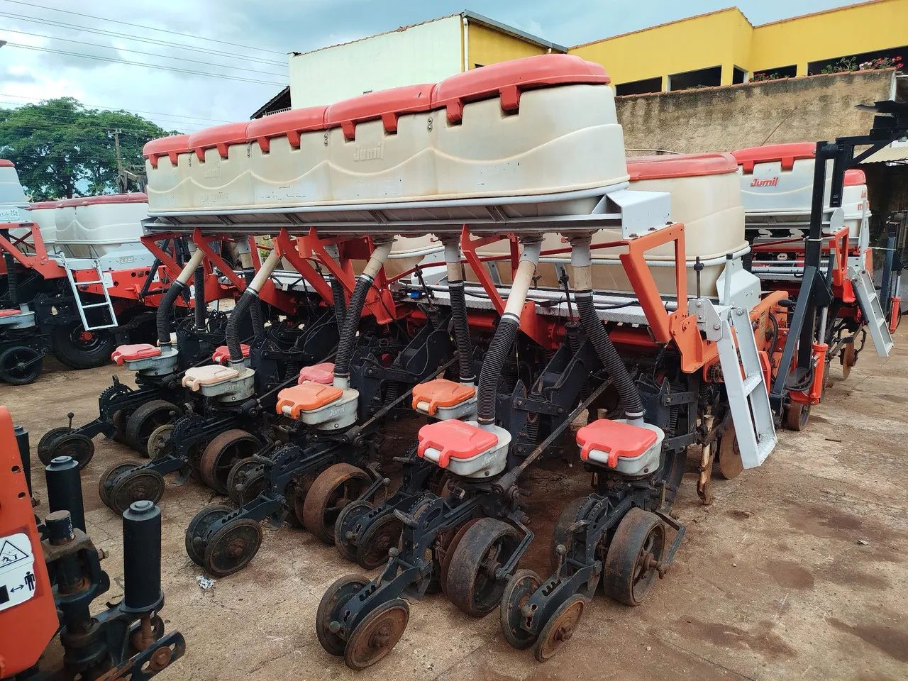 Plantadeira Jumil, 3080, 9 linhas de 50cm, pipoqueira, Monitor de semente. - Foto 4