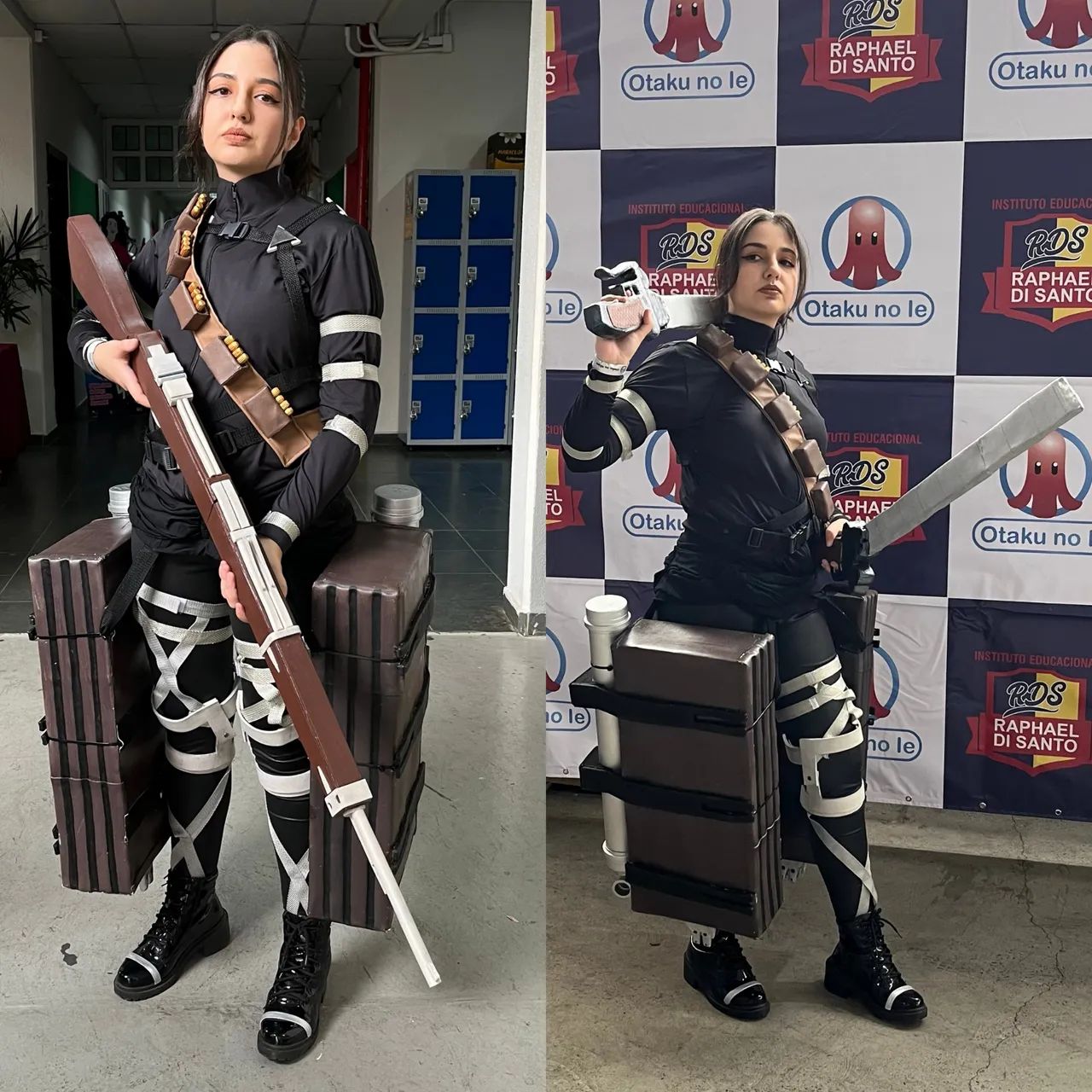 Fantasia / Cosplay Attack On Titan Completo
