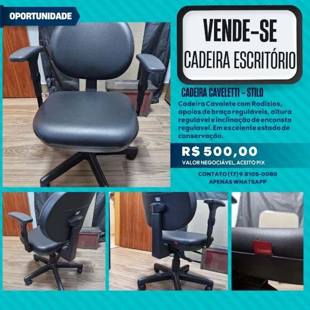 Cadeira Cavaletti - Para Escritório