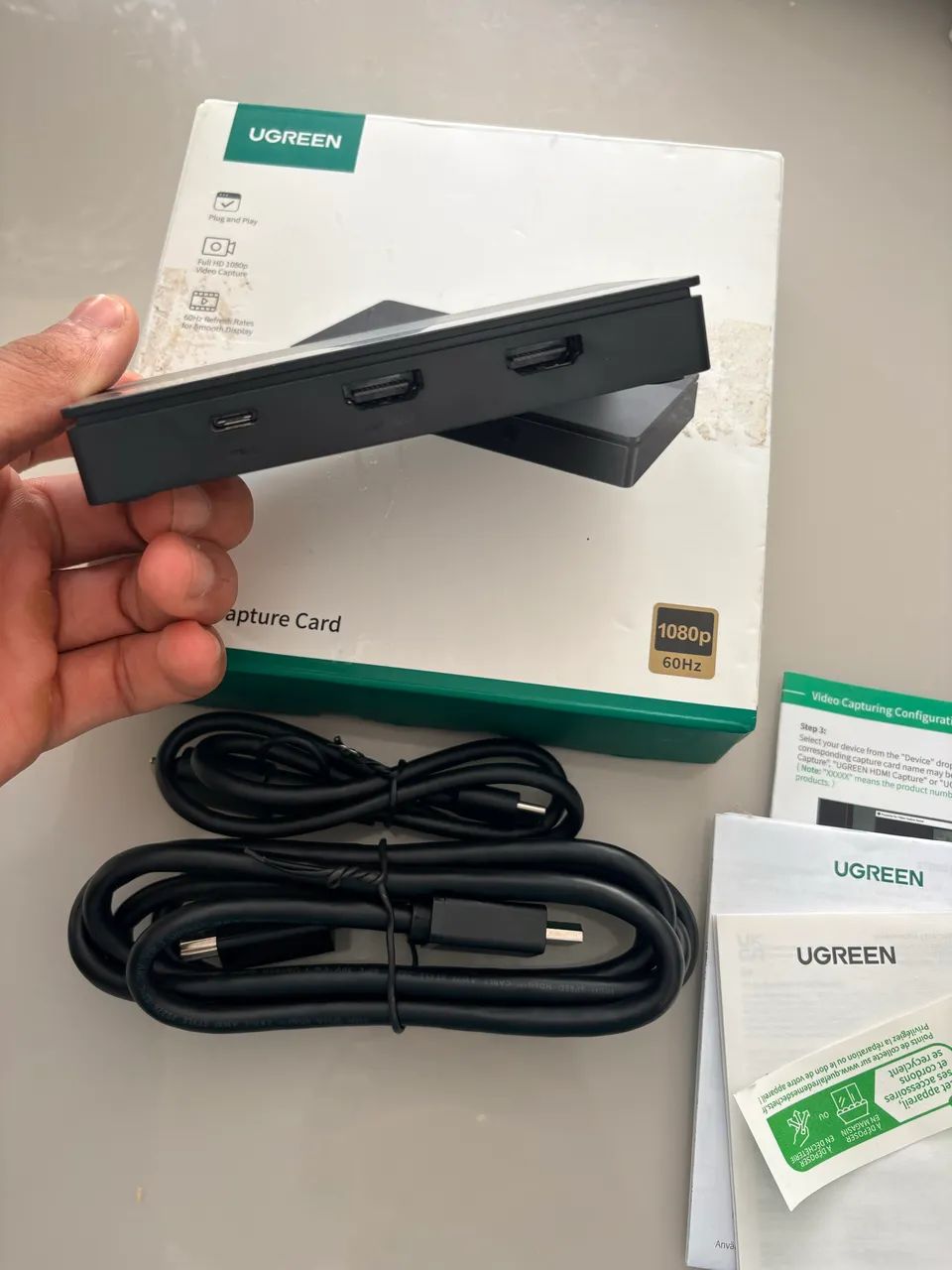 Placa de captura ugreen 1080p 60hz - Foto 2