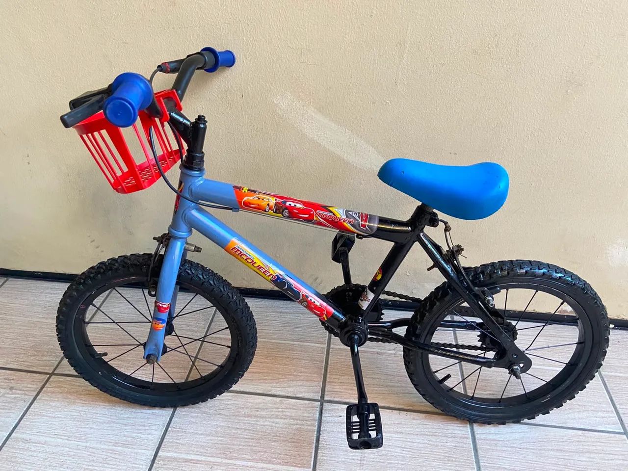 Bicicleta infantil Aro 16 - Mcqueen