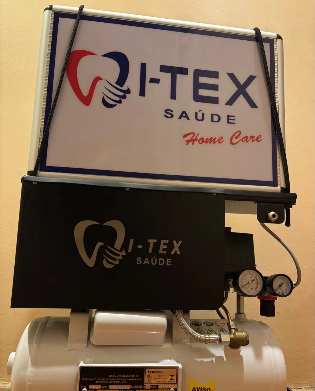 Equipo Portátil I-TEX módulo com 4 pontas e Compressor Isento de Óleo - Foto 5
