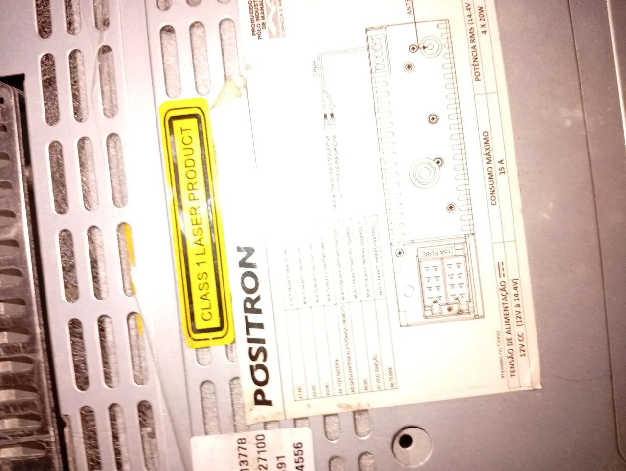 Rádio pósitron zerado sem bluetooth  - Foto 3