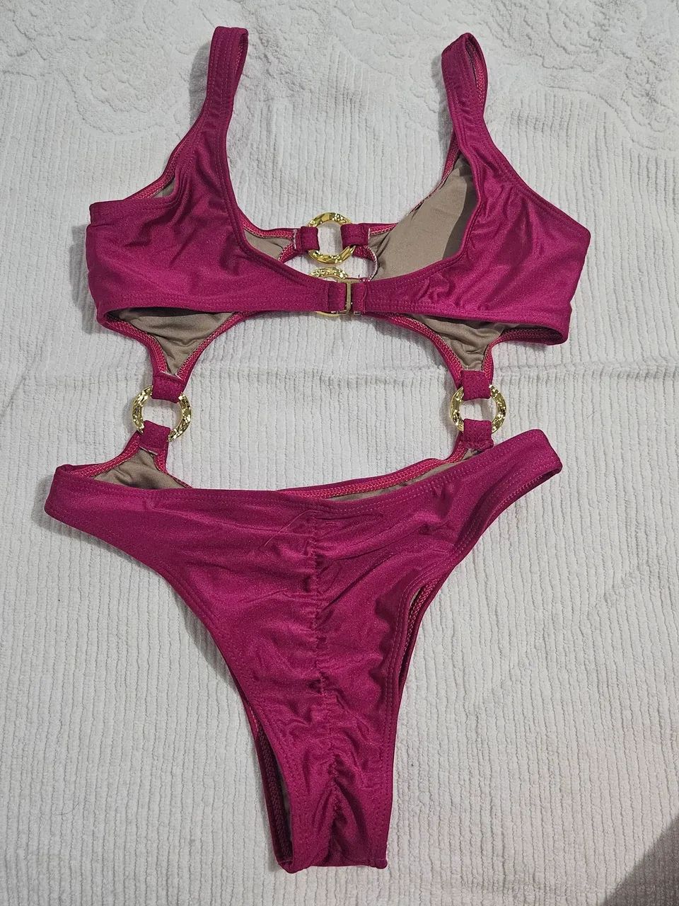 Maiô P cor marsala - Foto 5